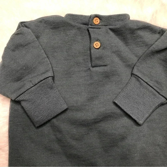 PL Baby Who Runs The World Girls Sweatshirt Grey/White/Pink Size 3  Months - Picture 14 of 16